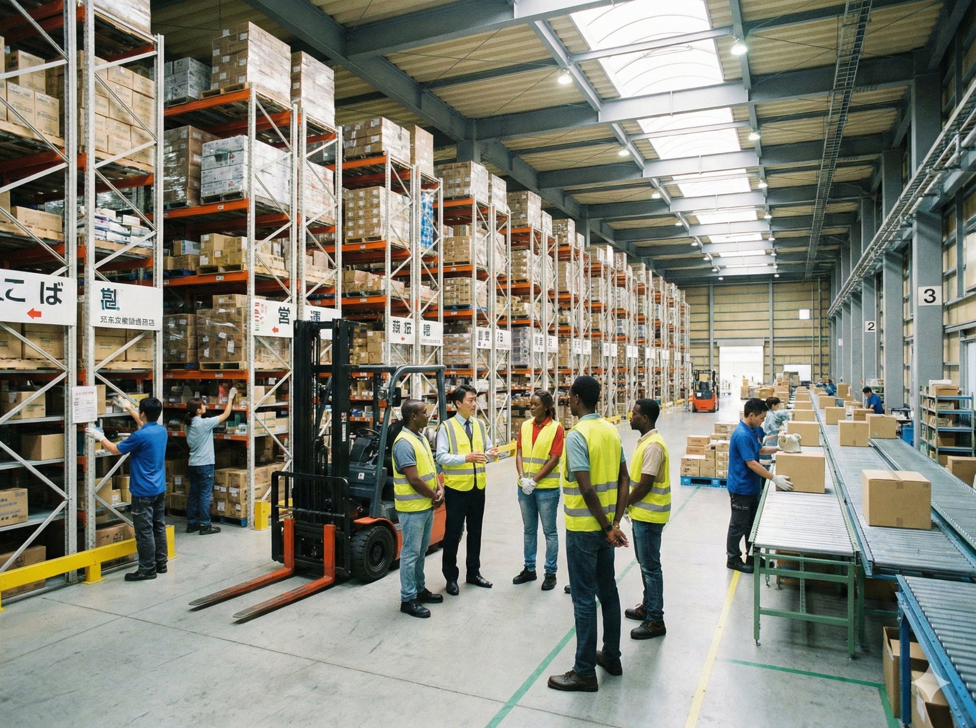 物流倉庫の導入事例